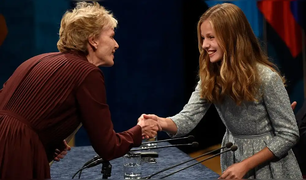 Princesa Leonor, futura reina de España, dio su primer discurso en los Premios Princesa de Asturias