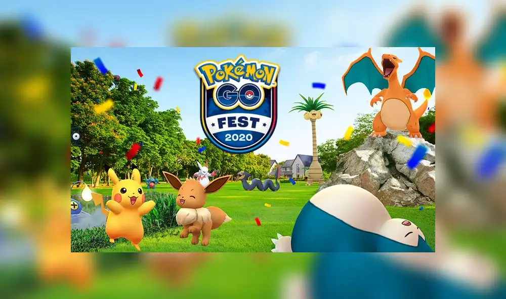 Pokémon GO Fest 2020 se realizará los días 25 y 26 de julio.