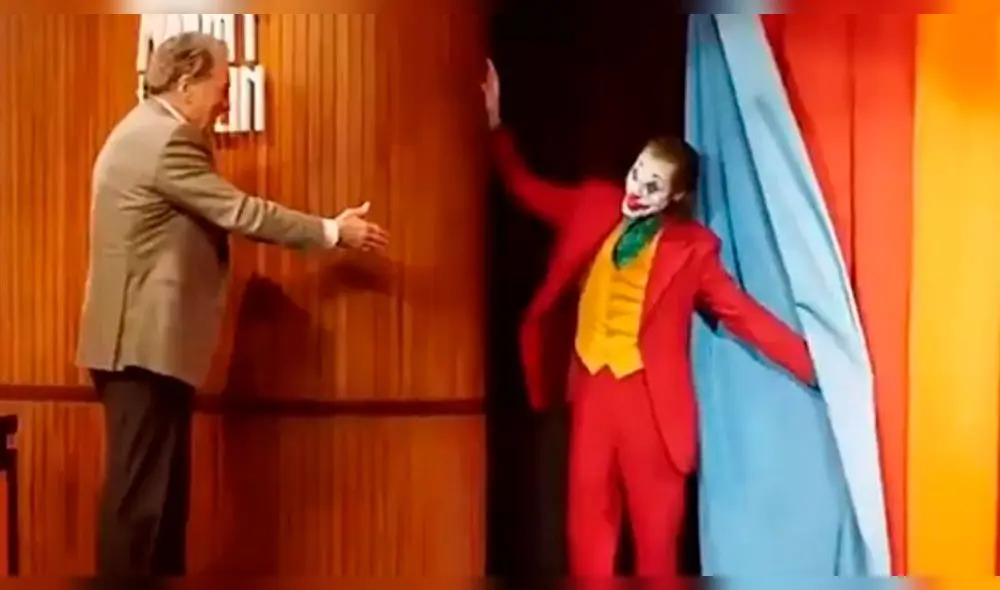 Mira las diferentes entradas de Arthur Fleck al programa de Murray. Foto: Captura