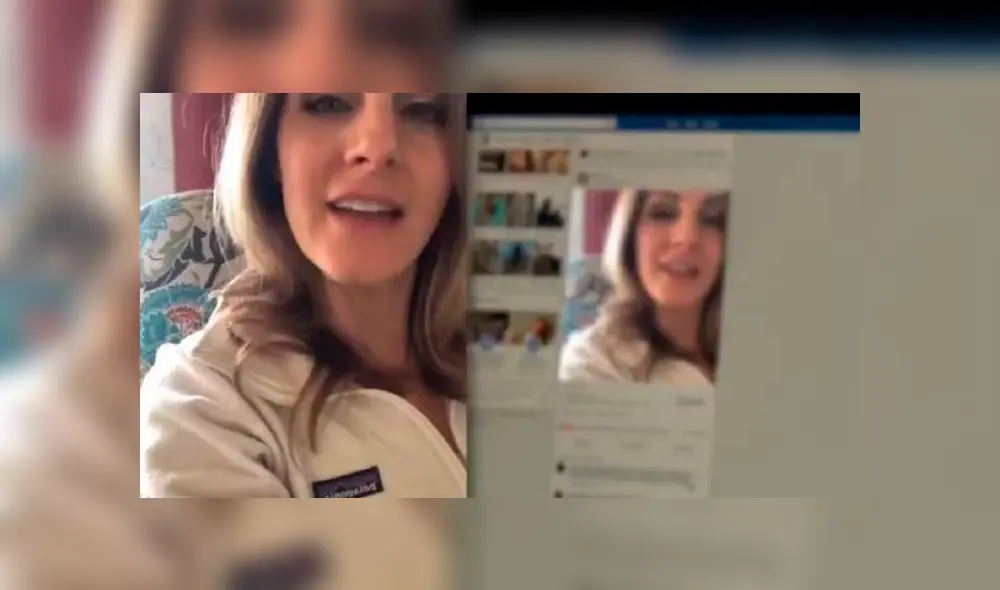 En pleno Facebook Live la periodista Ali Meyer recibió la dramática noticia. Foto: difusión