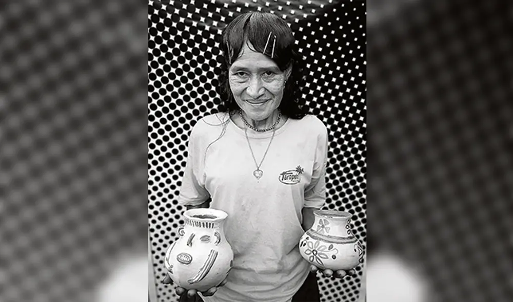 Ceramista. Alicia Cachique Sinarahua. Foto: Inside Out