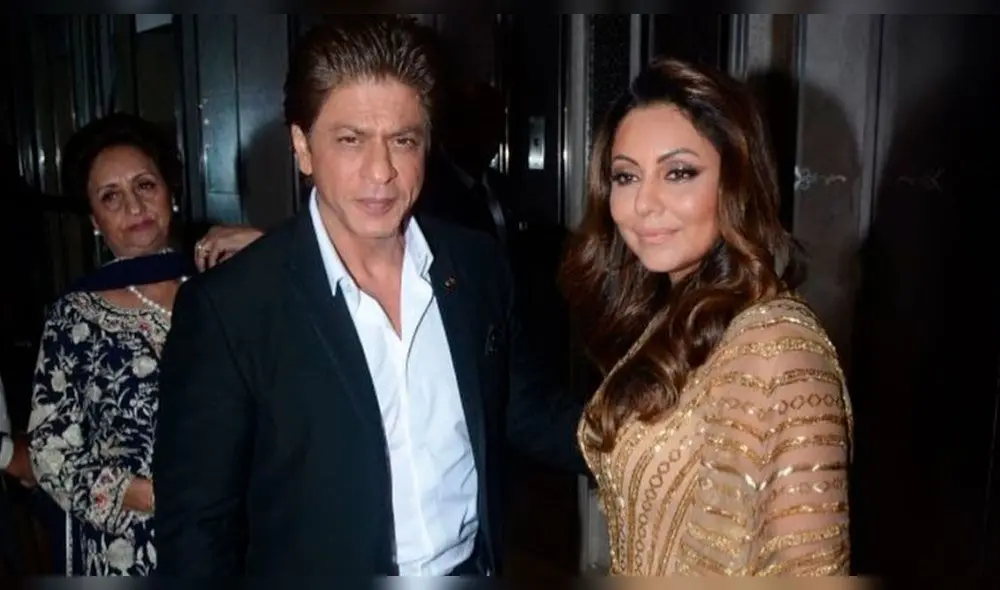 Shahrukh Khan y su esposa Shahrukh Khan y su esposa