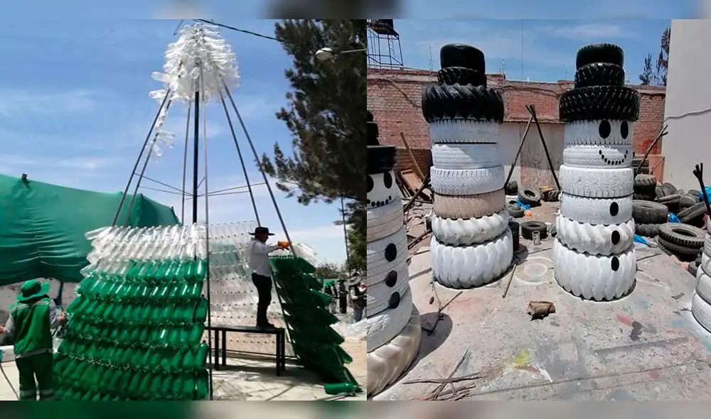 Municipalidad Distrital de La Joya aprovechó fiestas navideñas para formar conciencia ambiental.