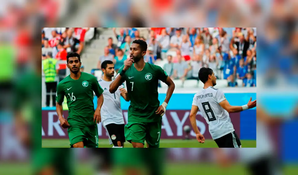 Egipto no pudo contra Arabia Saudita y perdió 2-1 en Rusia 2018 [RESUMEN]