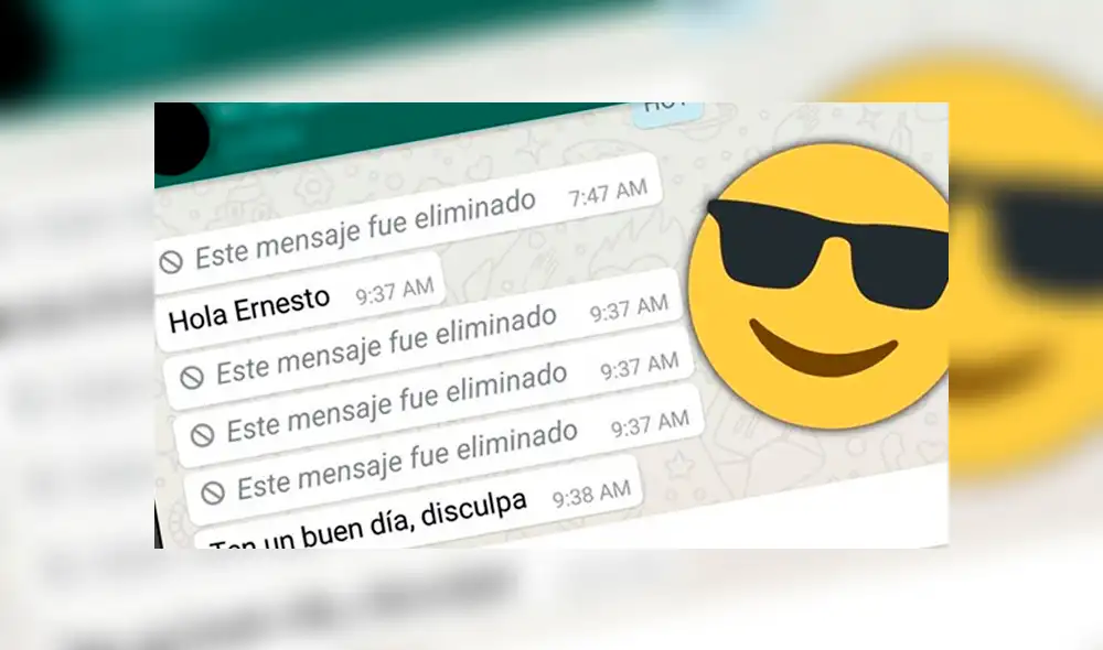WhatsApp: increíble truco permite recuperar el contenido de los mensajes borrados [FOTOS]
