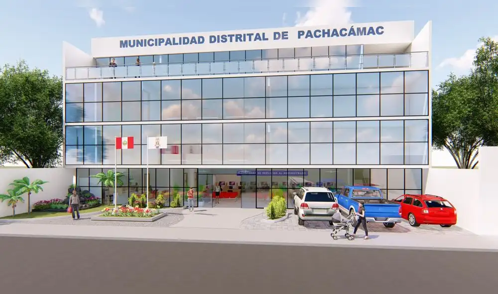 Invierten 4.5 millones de soles para la construcción del nuevo Palacio Municipal de Pachacámac