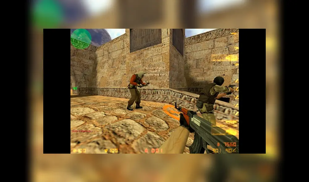 Counter Strike, mod de Half-Life, hecho con derivado del id Tech 2 (Goldsrc)