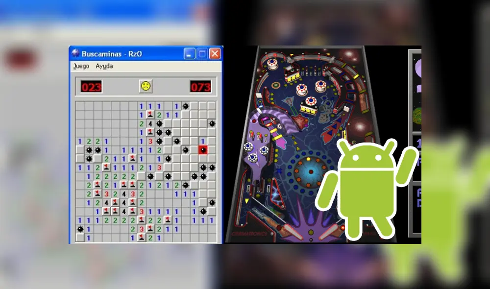 Solitario y Pinball están disponibles en Google Play. Foto: Captura.