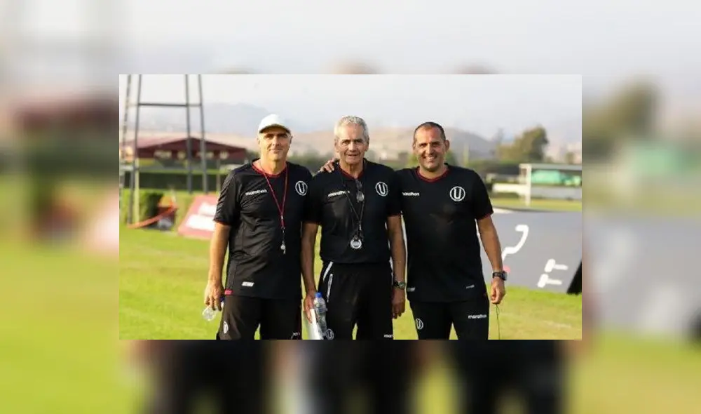 Gregorio Pérez y Edgardo Adinolfi. Foto: Líbero