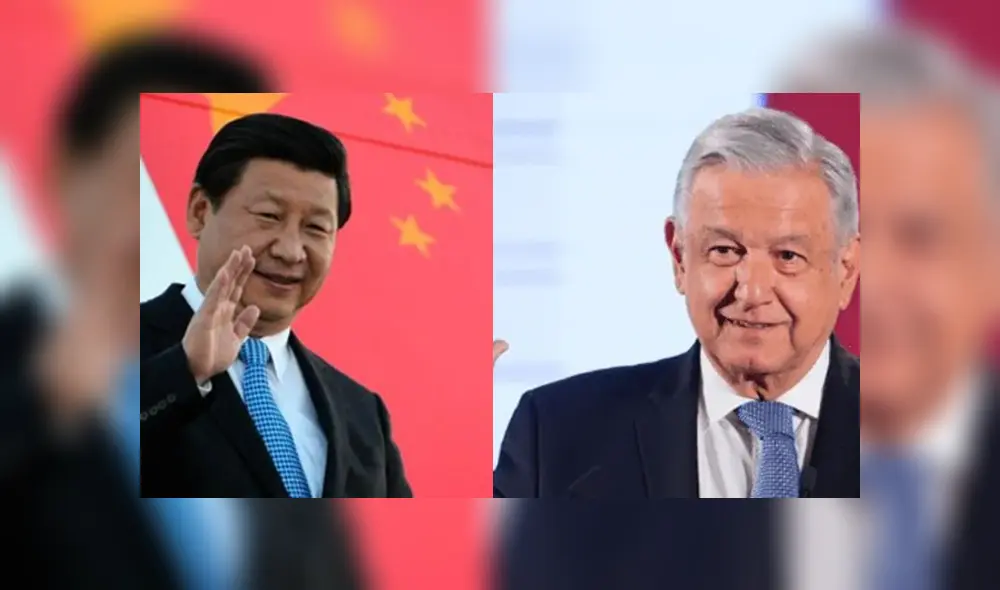 Xi Jinping y Andrés Manuel López Obrador. (Foto: Composición)