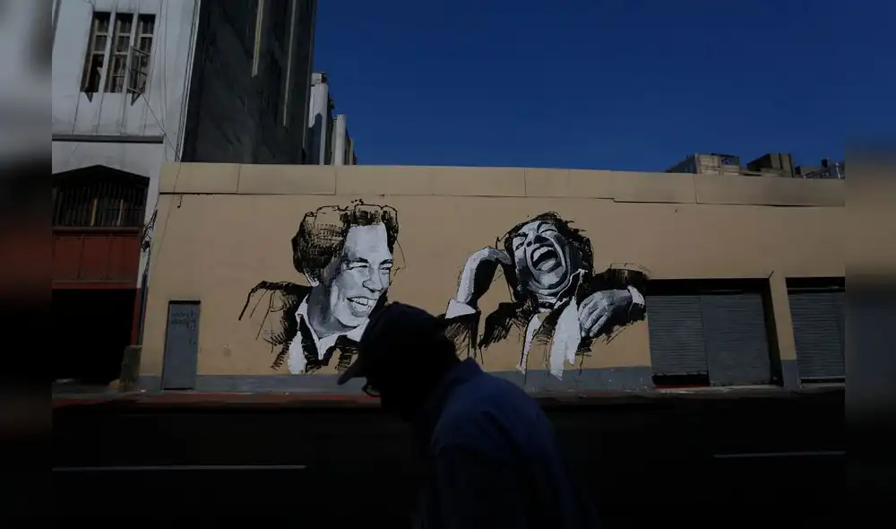 Centro de Lima: Pintan mural en homenaje al reconocido artista Víctor Humareda [FOTOS]