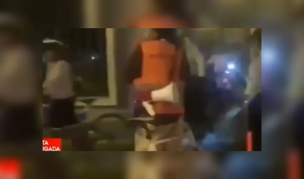 San Isidro: ciclistas rompen mallas de seguridad de Puente de la Amistad en protesta contra reja