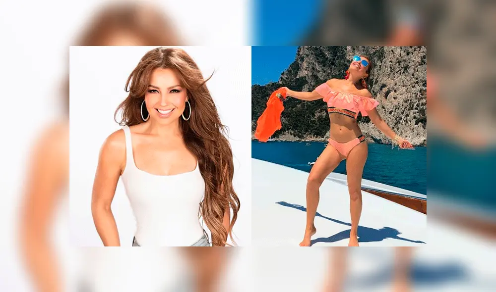 Vía Instagram: Thalía luce enterizo de flecos y es criticada