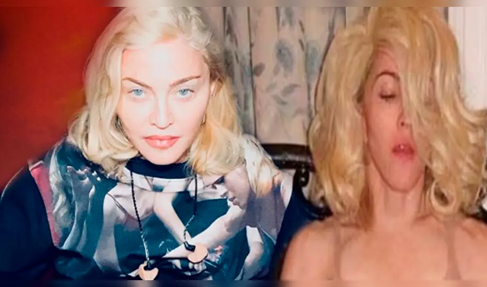 Madonna muestra un senos en Instagram con transparencias y no la censuran Madonna muestra un senos en Instagram con transparencias y no la censuran