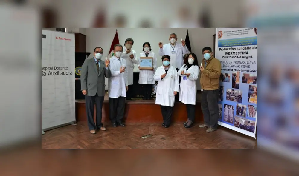 Promoción del año 1983 de la Facultad de Farmacia de la UNMSM forma parte de la iniciativa solidaria. (Foto: San Marcos)