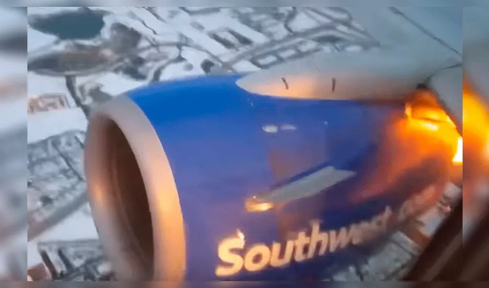 YouTube viral: Explosión de motor en pleno vuelo causa impacto en la red