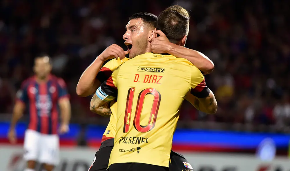 Barcelona SC goleó a Cerro Porteño y sigue vivo en la Copa Libertadores 2020. Foto: AFP Barcelona SC goleó a Cerro Porteño y sigue vivo en la Copa Libertadores 2020. Foto: AFP