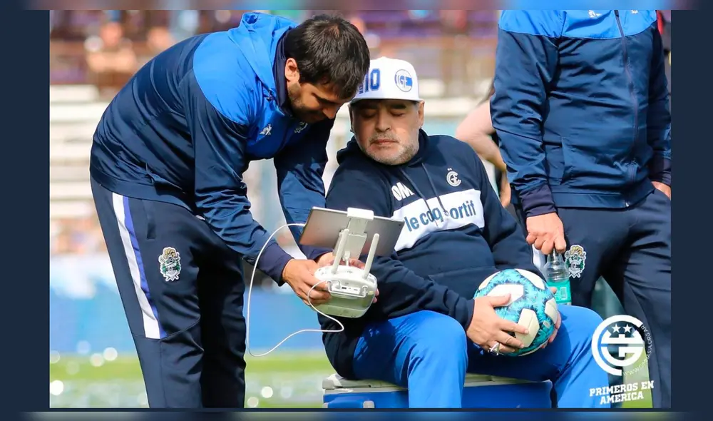 Gimnasia vs. Racing EN VIVO vía TyC Sports, Fox Sports debut de Diego Maradona. Foto: Twitter Gimnasia.