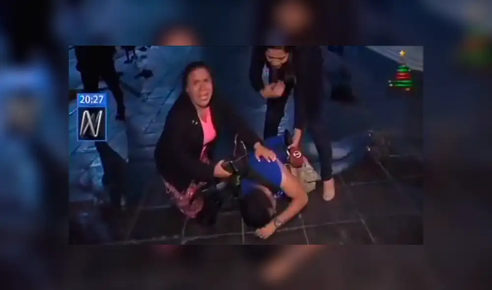 Camarógrafo resulta herido durante marcha contra indulto a Fujimori [VIDEO]