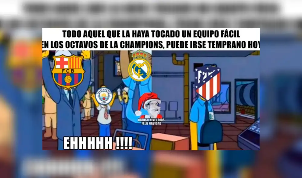 Champions League: mira los divertidos memes tras el inicio de los octavos de final