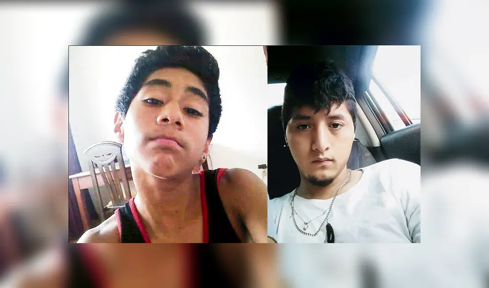 Víctimas. Josué Mendoza Huachín y Denis Pérez Gamarra.