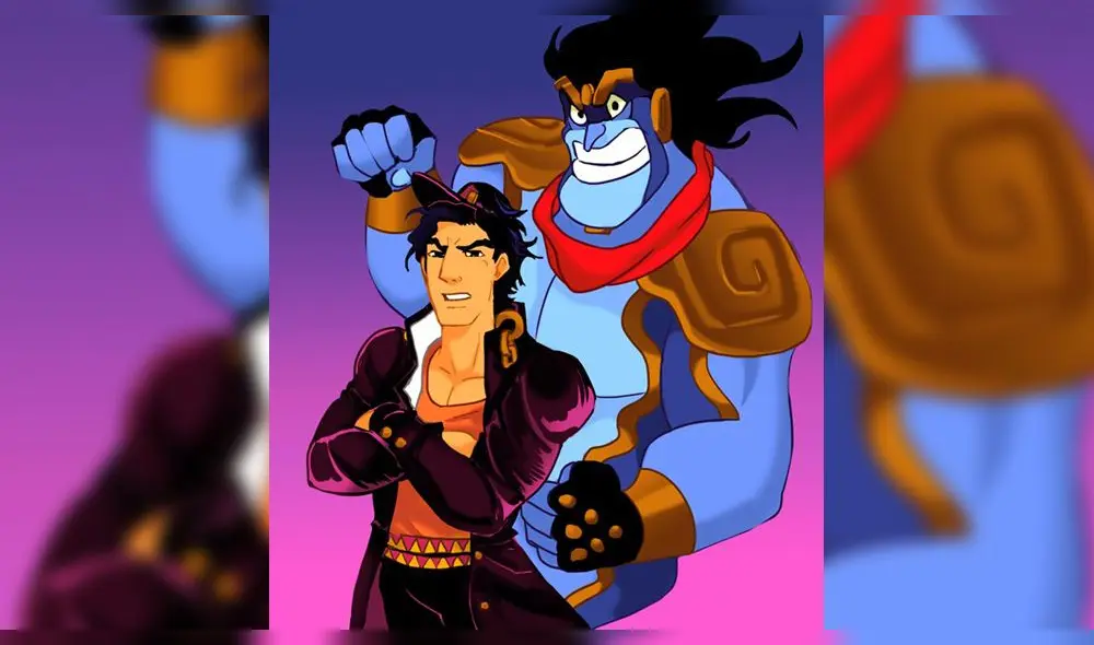 Aladdin: fans de jojo’s crean geniales memes en referencia a la apariencia de Will Smith