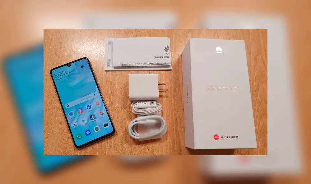 Huawei P30: mira el unboxing del nuevo smartphone de Huawei con triple cámara Leica [VIDEO]