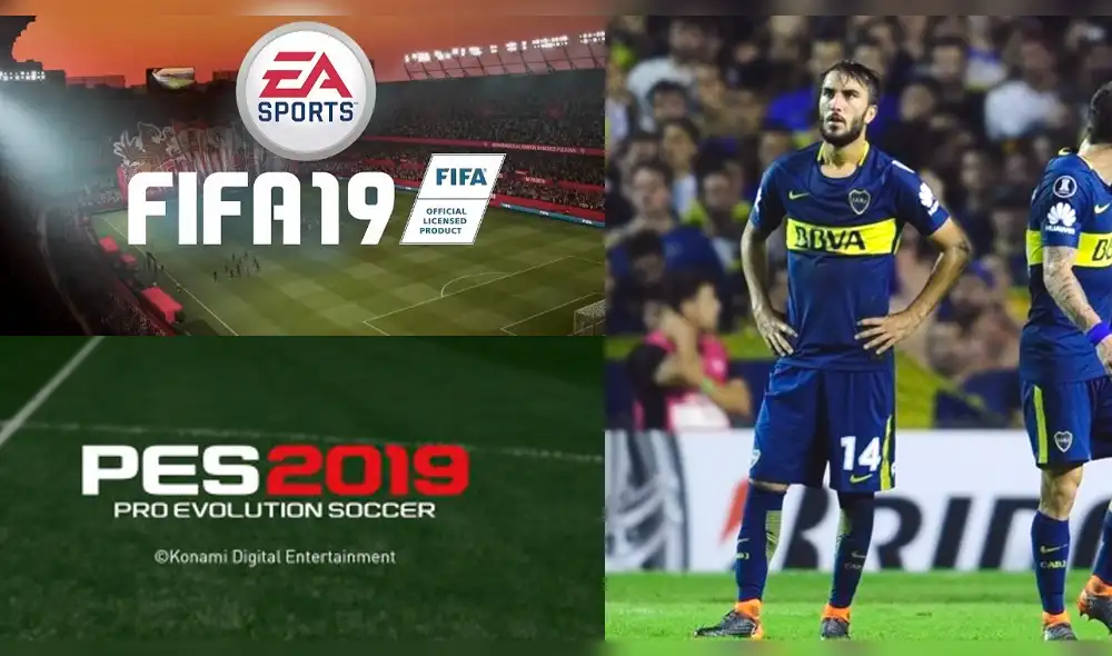 FIFA 19 y PES 2019 protagonizan disputa por Boca Juniors