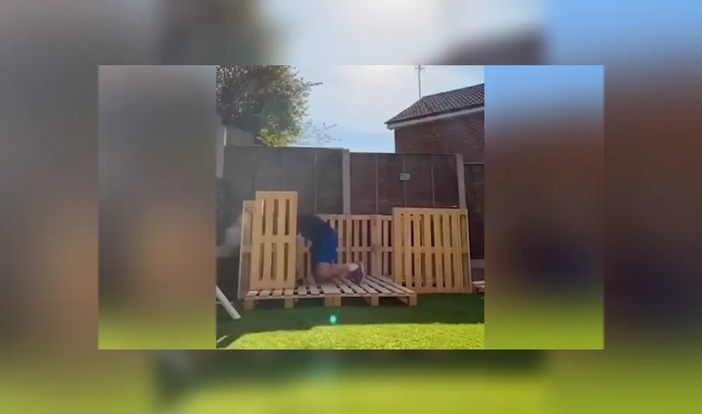 A través de Facebook se ha hecho viral la increíble construcción que hizo un hombre para sus hijos.