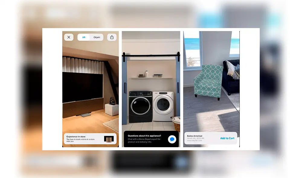 Quick Look incluirá un nuevo botón para pagar directamente por el producto o agregarlo al carrito de compras.