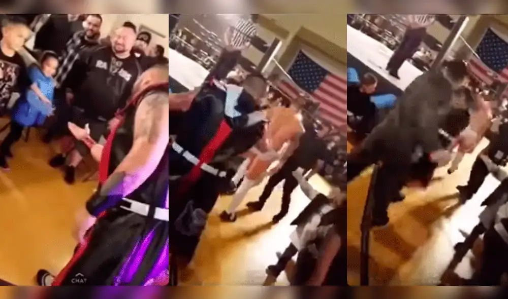 YouTube Viral: Peleador profesional escupe a su hija y él se enfurece [VIDEO]