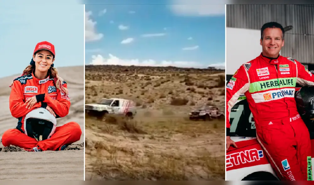Facebook: El gran gesto que Fernanda Kanno tuvo con Nicolás Fuchs en pleno Dakar 2018 [VIDEO]