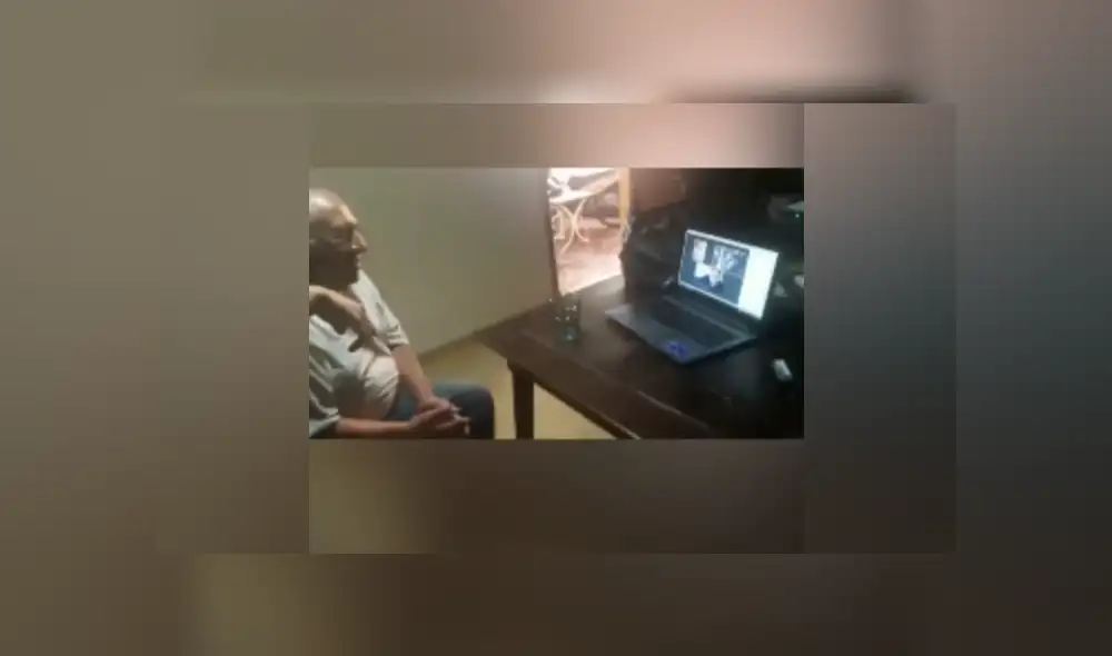 Desliza las imágenes para ver más imágenes que muestran la conmovedora reacción de este hombre. (Foto: captura / YouTube / El Tribuno)