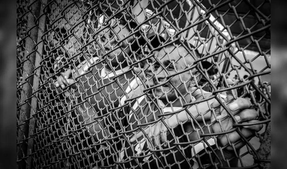 Reos del penal de máxima seguridad San Juan de Lurigancho. [FOTO]