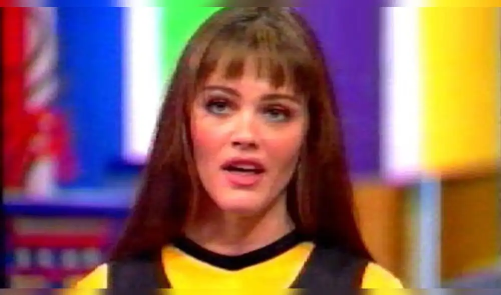 Alba Greco en su época como azafata. Foto: Internet.