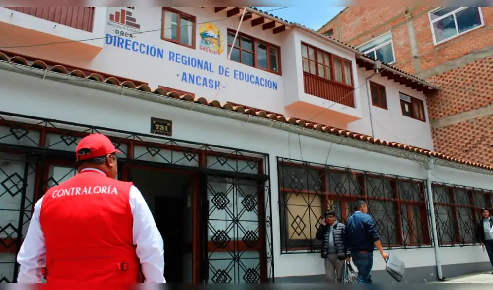 Identifican perjuicio económico en Dirección Regional de Educación de Áncash