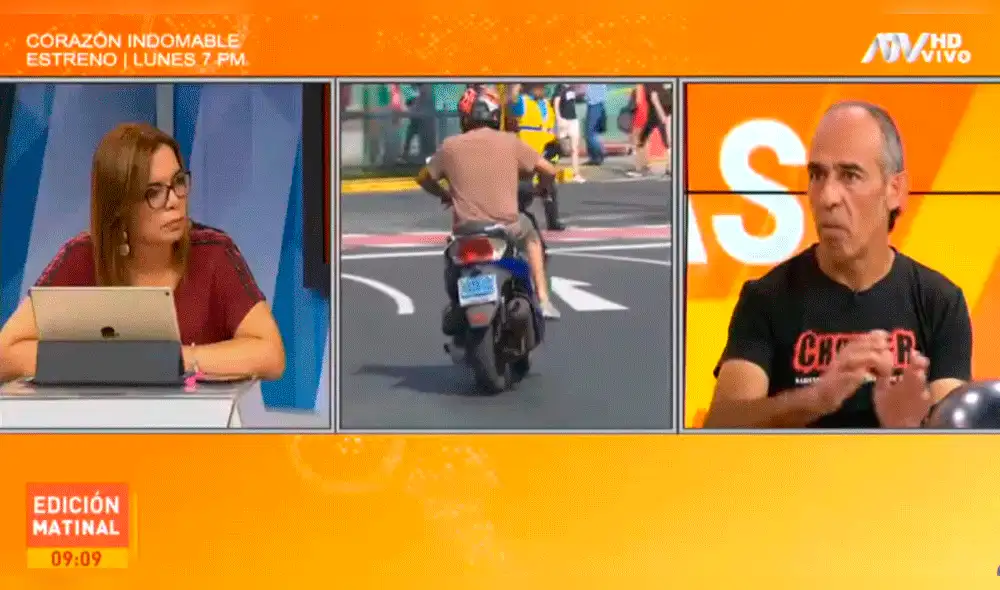 Milagros Leiva se disculpa con motociclista al que llamó "querido" [VIDEO]