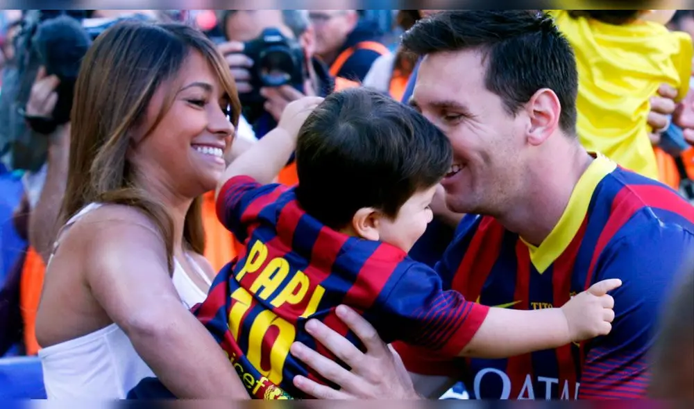 Antonella Rocuzzo y Lionel Messi son calificados como malos padres en redes sociales
