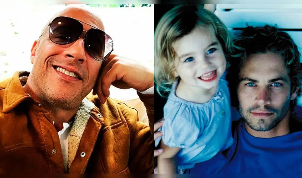 Vin Diesel sorprende a Meadow Walker por su cumpleaños