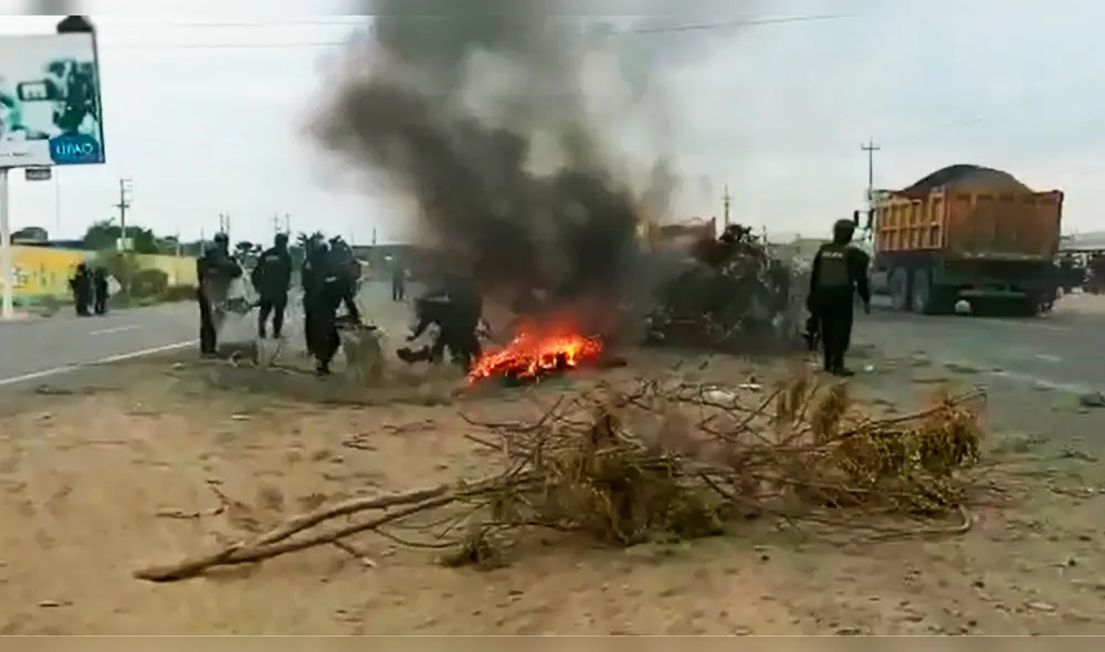 Paro nacional. Transportistas bloquearon varías vías de acceso a la ciudad. Paro nacional. Transportistas bloquearon varías vías de acceso a la ciudad.