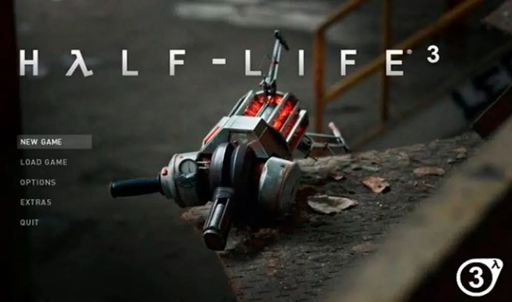 Así podría lucir la interface de Half-Life 3. Foto: Twitter