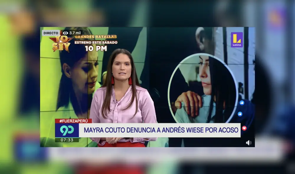 Lorena Álvarez opina sobre denuncia de Mayra Couto contra Andrés Wiese