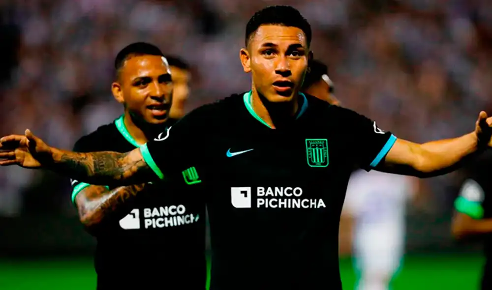 Jean Deza celebrando su primer gol con Alianza Lima en la temporada 2020. | Foto: GLR Jean Deza celebrando su primer gol con Alianza Lima en la temporada 2020. | Foto: GLR