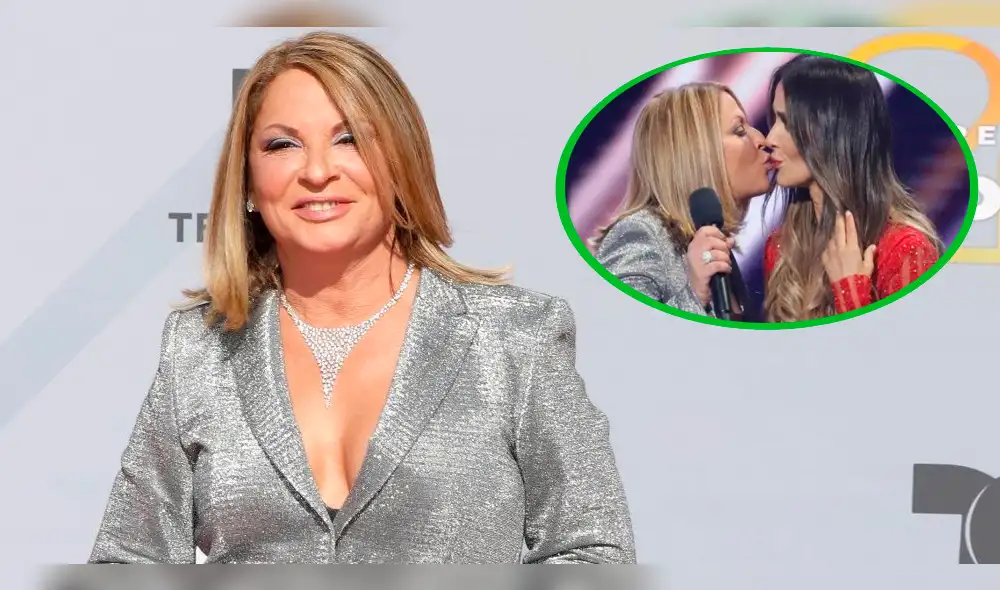 El controvertido beso entre Ana María Polo y una modelo colombiana [VIDEO]