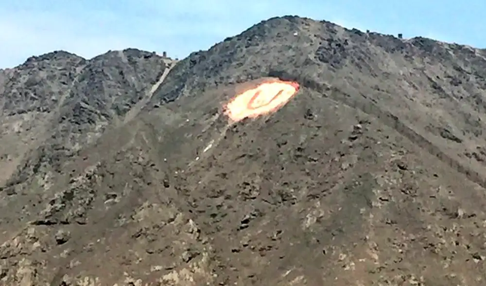 Escudo de Universitario es destruido previo a la final de la Copa Libertadores.