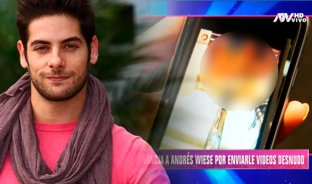 Actor fue denunciado a través de programa televisivo. Foto: Captura