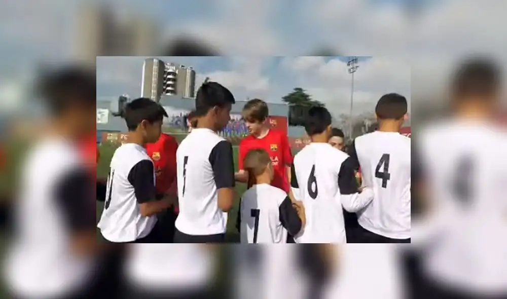 Selección de Iquitos goleó 5-1 a la sub-12 del Barcelona en La Masía | VIDEO