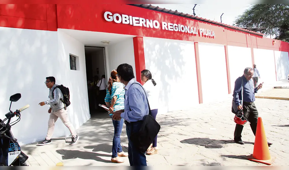 Recorte drástico. En el Gobierno Regional de Piura se decidió la reducción de los contratos por locación de servicios.