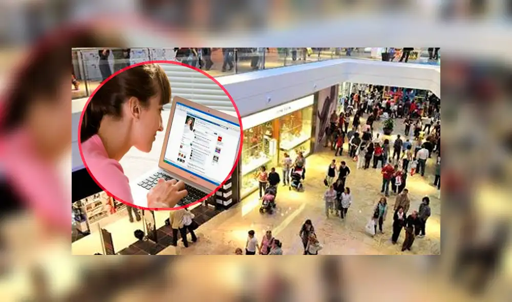 Facebook viral: joven capta a peruana revisando su FB en PC de conocida tienda de ropa [FOTOS]