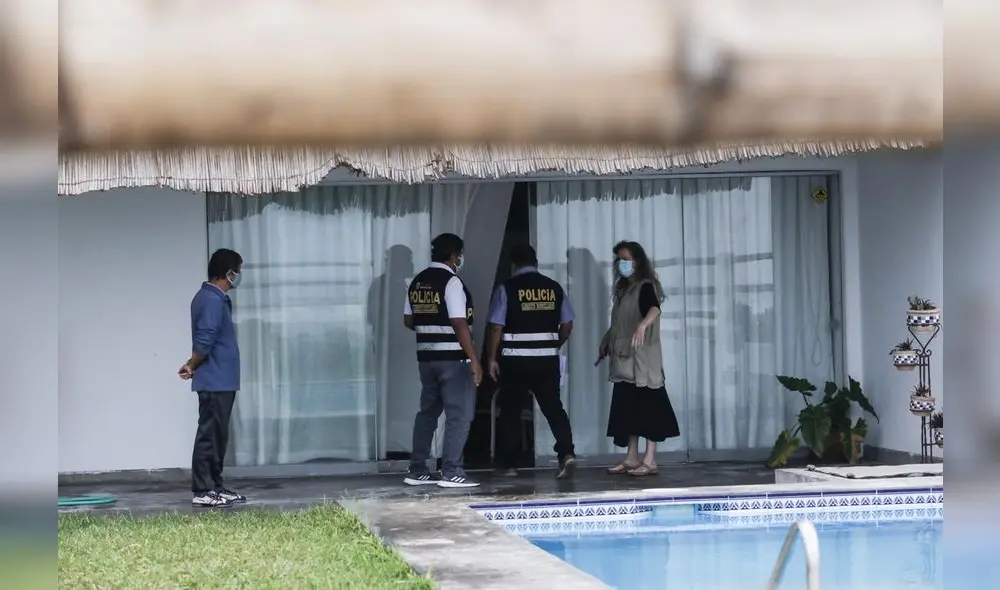Policía verificó inmueble de Susana Villarán para que cumpla arresto domiciliario. Foto: Aldaír Mejía.